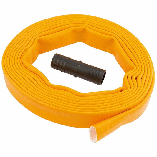 DRAPER 36990 - Layflat Hose, supplied with Adaptor (5m x 25mm)