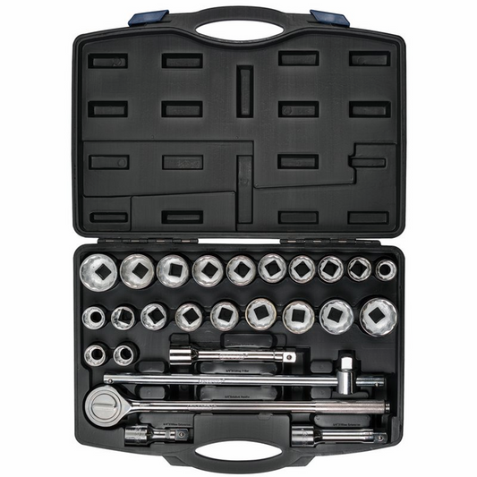 Draper 3/4DR 26PCE SOCKET SET 48329 3/4" Sq. Dr. Combined MM/AF Socket Set (26 Piece)