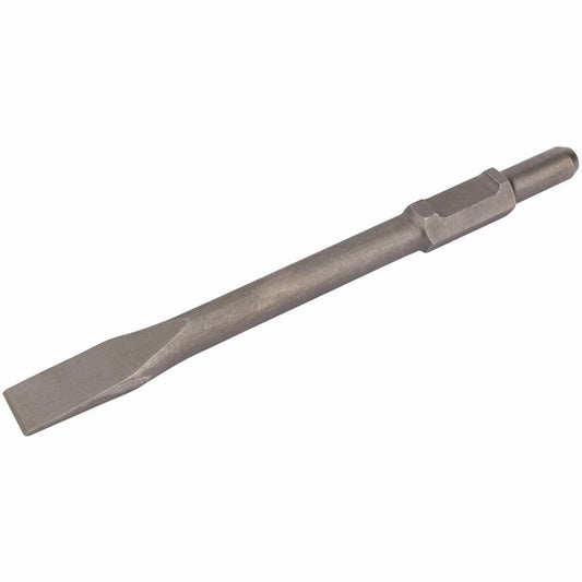 Draper 1 1/8 HEX CHIS.FLAT 30X410MM 84740 30 x 410mm 29mm Hexagon Shank Flat Chisel