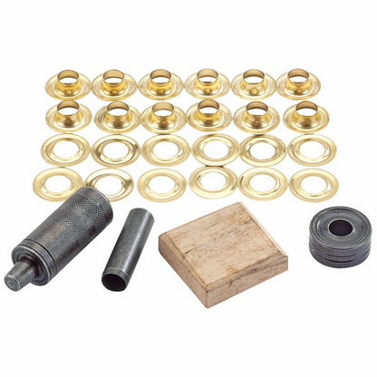 Draper GROMMET KIT 3/8 X 12 BRASS 85665 Eyelet/Grommet Kit