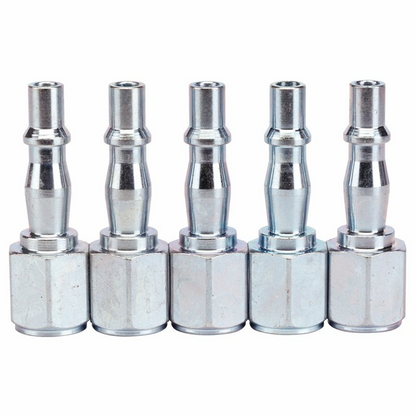Draper 5PC 1/4F SCREWED ADAPTOR P 81297 1/4" BSP Female Coupling Screw Adaptors (Pack of 5)