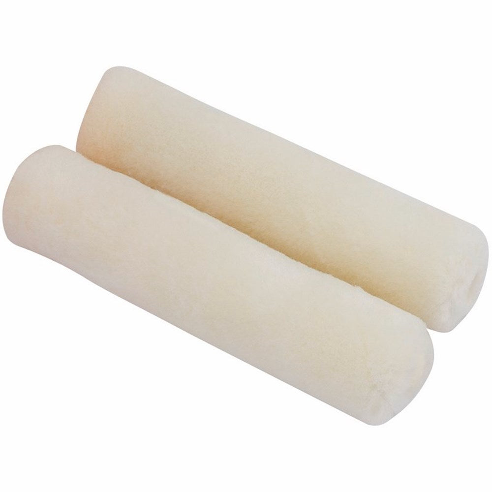DRAPER 82551 - 100mm Simulated Mohair Paint Roller Sleeves (Pack of Two)