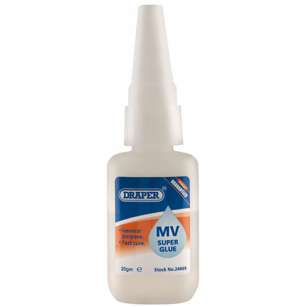 Draper DRAPER MED VISCOSITY SUPERGLUE 24669 Super Glue