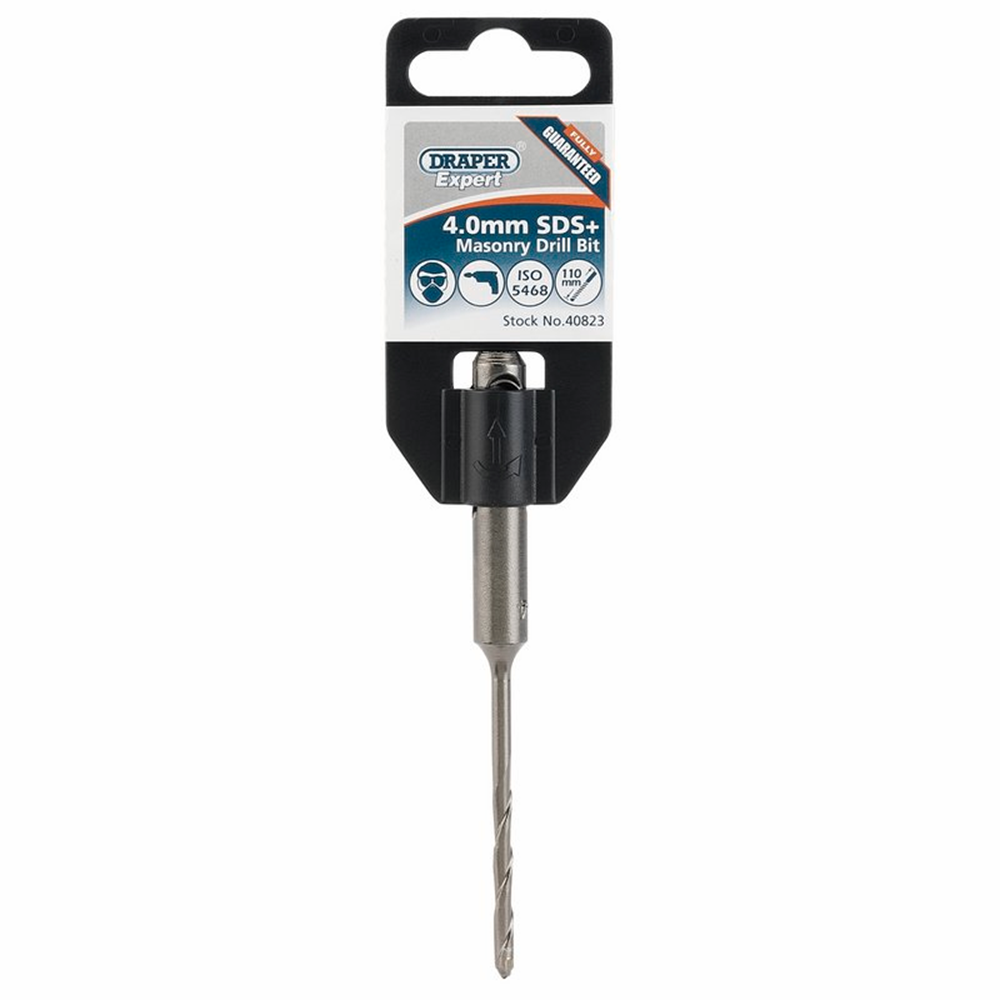 Draper 4.0X110 SDS MASONARY DRILL 40823 Metric SDS+ Masonry Drill Bits