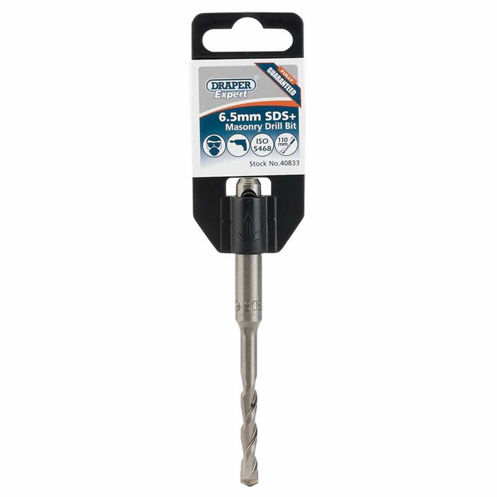 Draper 6.5X110 SDS MASONARY DRILL 40833 Metric SDS+ Masonry Drill Bits