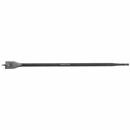 Draper 25MM EXTRA LONG FLAT WOOD BIT 67800 Extra Long 405mm Flat Wood Bits