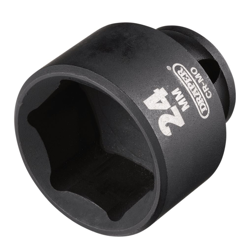 Draper 24MM IMPACT SOCKET 3/8DR Metric Impact Sockets