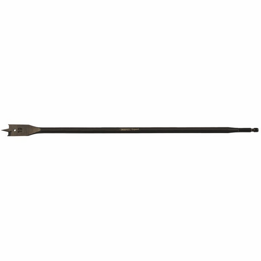 Draper 19MM EXTRA LONG FLAT WOOD BIT 67439 Extra Long 405mm Flat Wood Bits