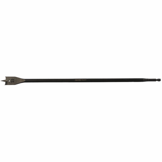 Draper 22MM EXTRA LONG FLAT WOOD BIT 67674 Extra Long 405mm Flat Wood Bits