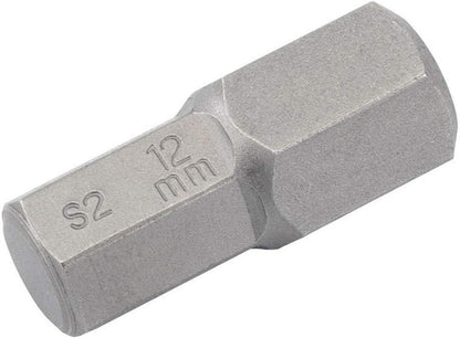 Draper 12MM HEX BIT 10MM HEX X 30MM 33331 Spare 10mm Hex. Insert Bits For Mechanic's Bit Sets
