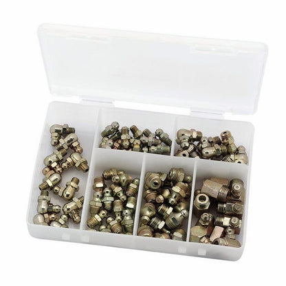 Draper BOX ASST GREASE NIPPLES METRIC 43962 70 Assorted Metric Grease Nipples