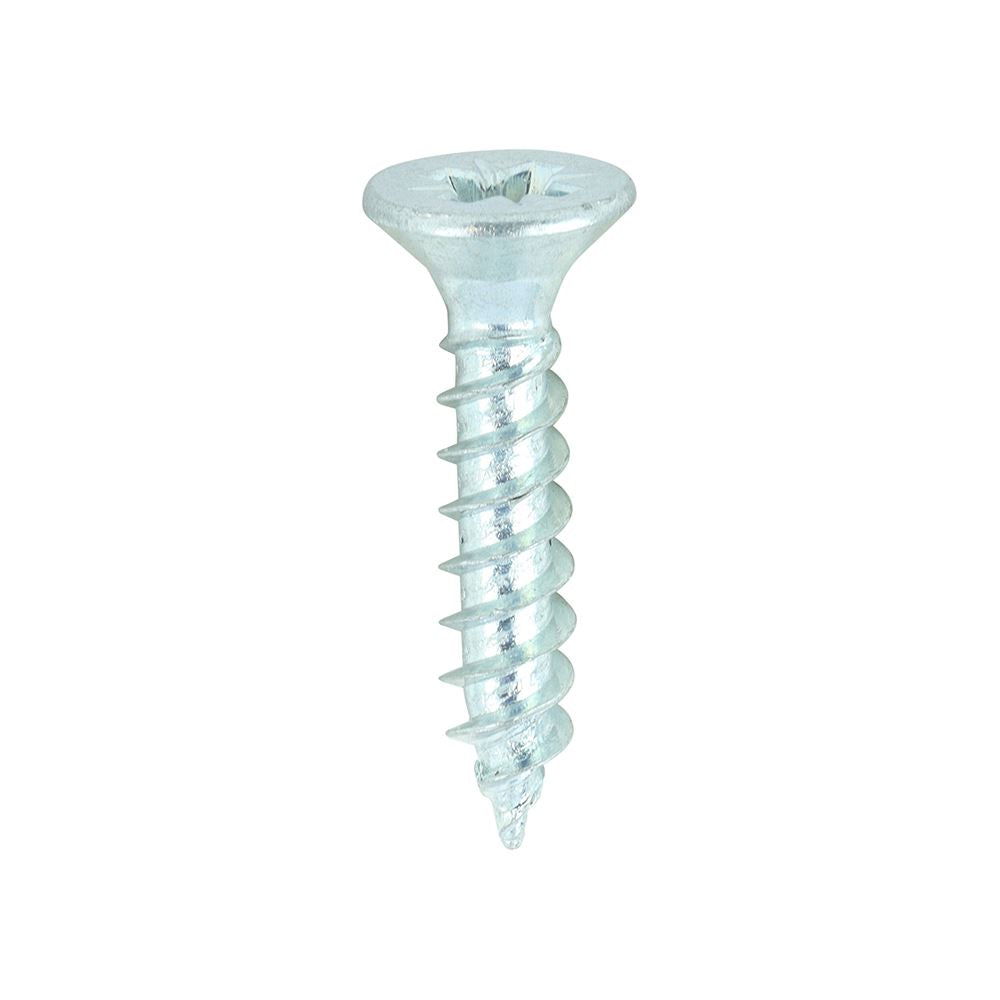 TIMCO Twin Woodscrew PZ2 CSK Zinc 7 x 3/4 Silver Pack 200