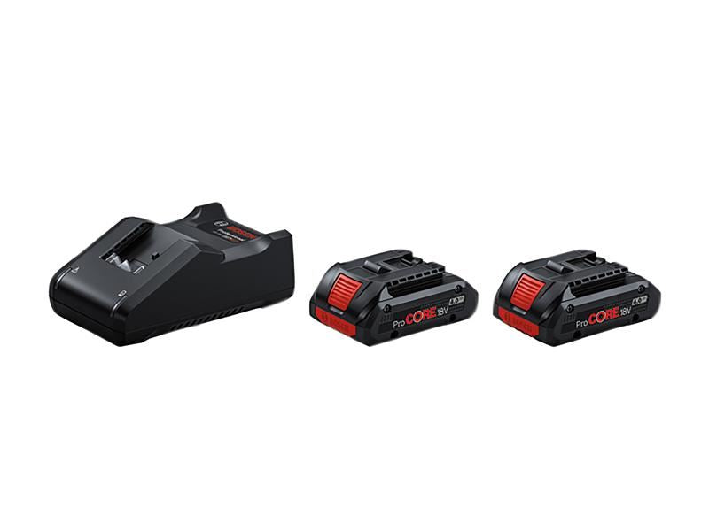 BSH ProCORE18V 4.0Ah Batteries & Charger Starter Kit 18V