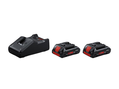 BSH ProCORE18V 4.0Ah Batteries & Charger Starter Kit 18V