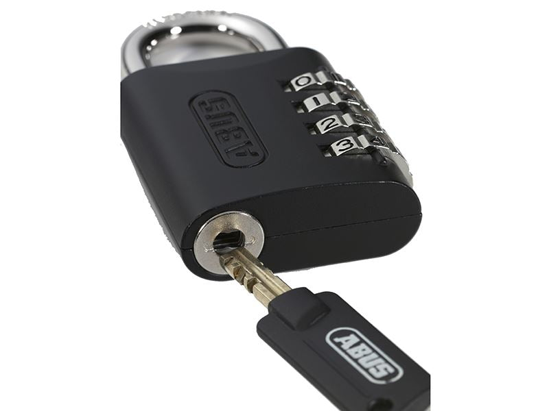ABUS 55673 158KC/45mm Combination Padlock with Key Override