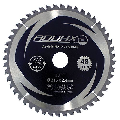 TIMCO TCT Mitre Sawblade 216 x 30 x 48T Pack 1