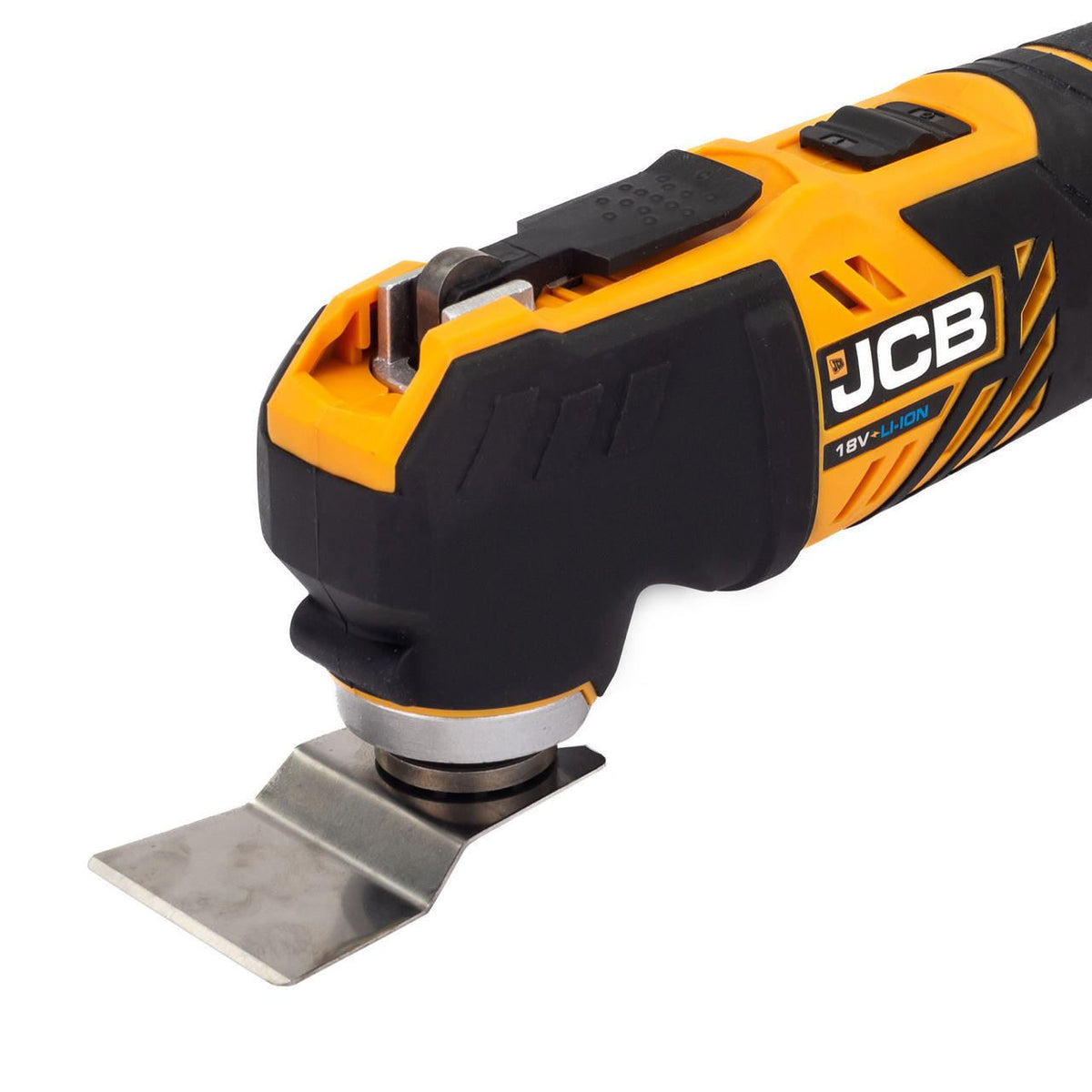 JCB 21-18TPKMT-5 Power Tool Kit 18V Brushless Combi Drill Impact Driver Multi Tool 2x 5.0Ah Super Fast Charger 26in Wheeled Bag Cordless Tool Kit