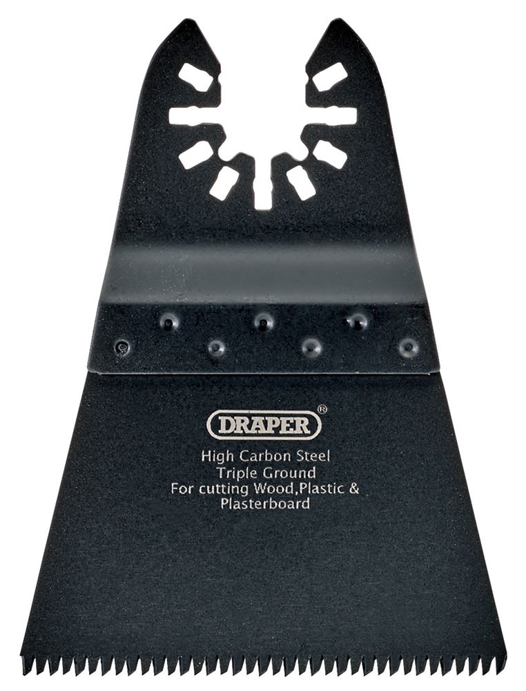 70465 Draper Oscillating Multi-Tool Plunge Cutting Blade, 68 x 90mm, 14tpi High Carbon Multi Tool Oscillating High Carbon Steel Professional Trade D