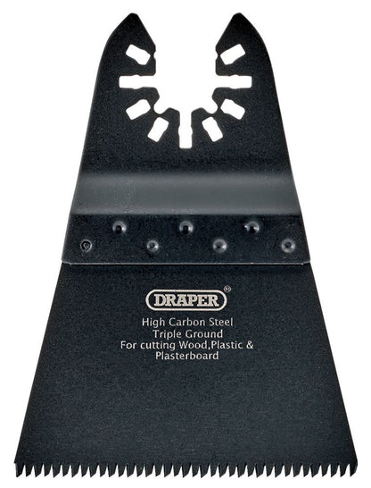 70465 Draper Oscillating Multi-Tool Plunge Cutting Blade, 68 x 90mm, 14tpi High Carbon Multi Tool Oscillating High Carbon Steel Professional Trade D