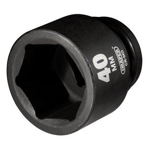 Draper 40MM IMPACT SOCKET 3/4DR 05021 HI-TORQÂ® Metric Impact Sockets, 3/4" Sq. Dr.