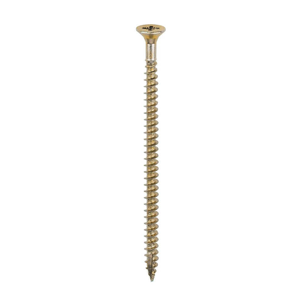 TIMCO Classic Screw PZ2 CSK ZYP 4.5 x 80 Gold Pack 200