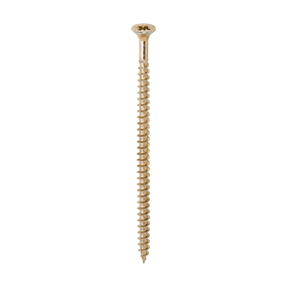 TIMCO Solo Woodscrew PZ2 CSK ZYP 4.0 x 80 Gold Pack 200