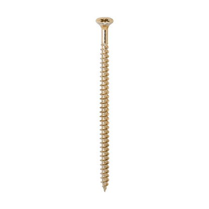 TIMCO Solo Woodscrew PZ2 CSK ZYP 4.0 x 80 Gold Pack 200