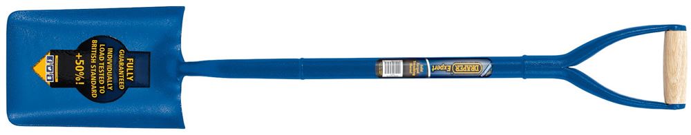 10872 Draper Expert Expert All Steel Contractors Trenching Shovel TSASMYD Post Hole Digging Professional Trade DIY Workshop Garage Use
