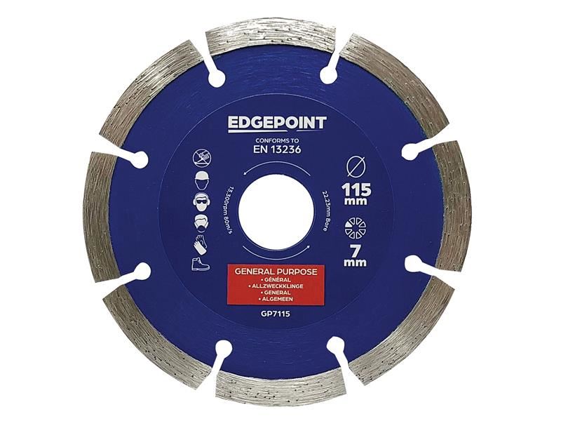 EdgePoint EDGDBGP7115 GP7115 General-Purpose Diamond Blade 115mm