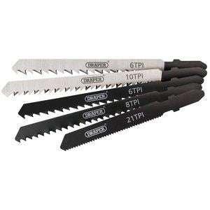 DRAPER 81734 - Assorted Jigsaw Blade Set (5 Piece)