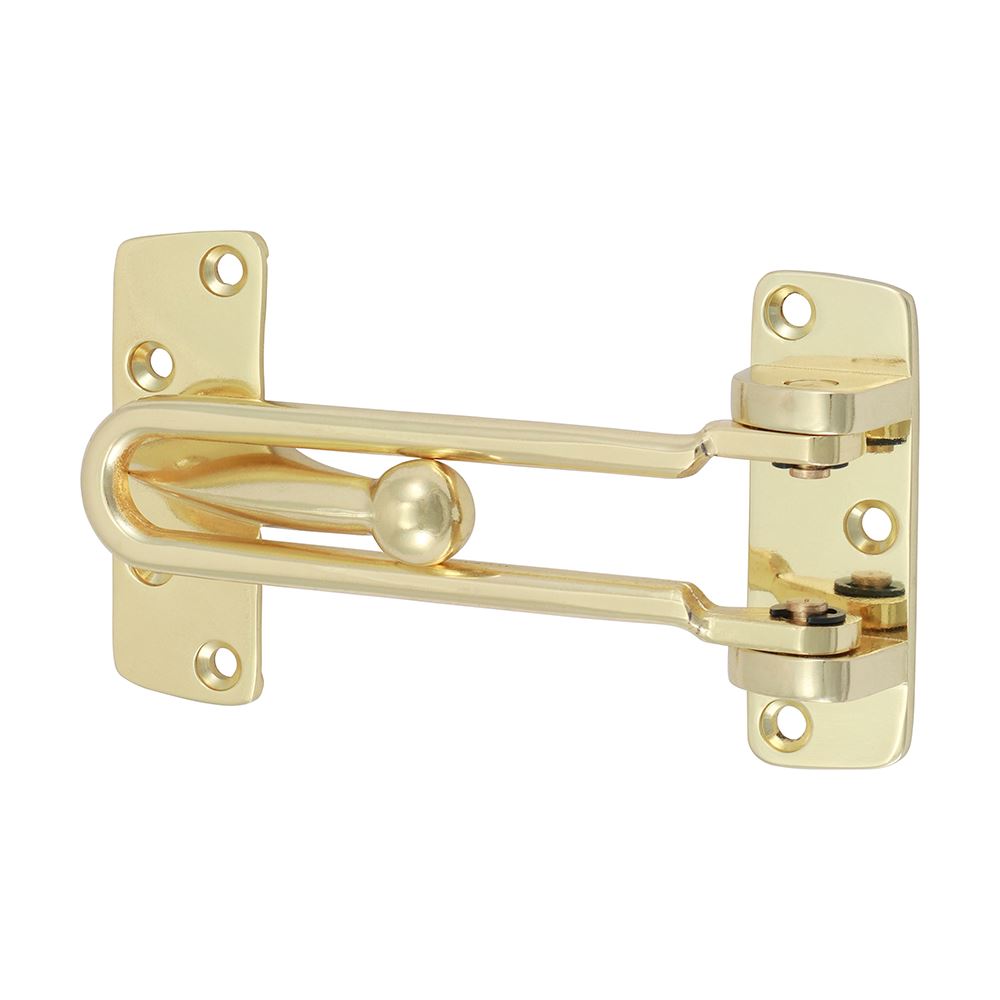 TIMCO Door Restrictor E Brass 107mm Pack 1