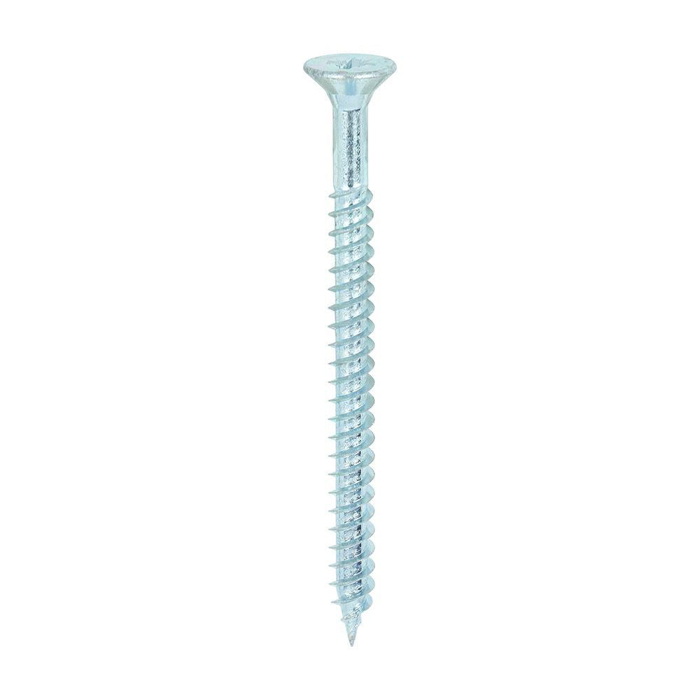 TIMCO Twin Woodscrew PZ2 CSK Zinc 10 x 2 1/2 Silver Pack 200