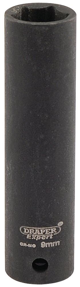 Draper 9MM IMP.DEEP SCKET 1/4DR 05187 1/4" Sq. Dr. Draper Expert HI-TORQÂ® Metric Deep Impact Sockets