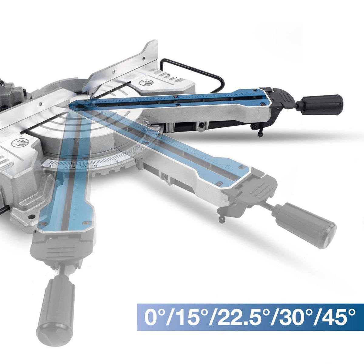 Hyundai HYMS2000E Electric Mitre Saw 2000W 230V 255mm Chop Saw Sliding Saw Woodworking Chop Saw