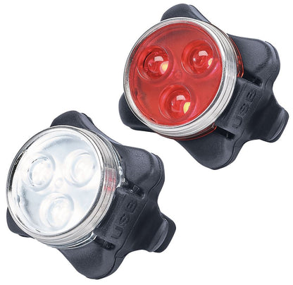 Draper BIKE LIGHT SET 36974 36974 Rechargeable LED Bicycle Light Set