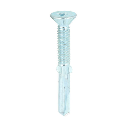 TIMCO WingTip Screw S/DRILL No4 Zinc 5.5 x 45 Silver Pack 200