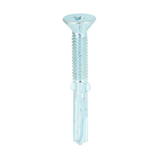 TIMCO WingTip Screw S/DRILL No4 Zinc 5.5 x 45 Silver Pack 200