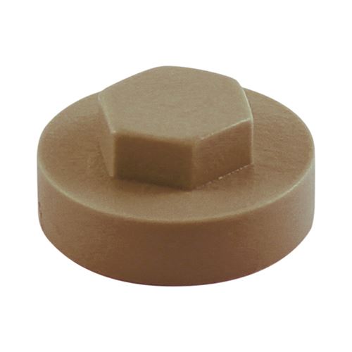 TIMCO Hex Cover Cap - Merlin Grey 29mm Grey Pack 1000