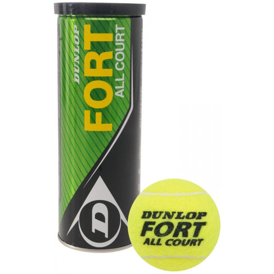 Dunlop Fort All Court Tennis Balls  Tube of 4