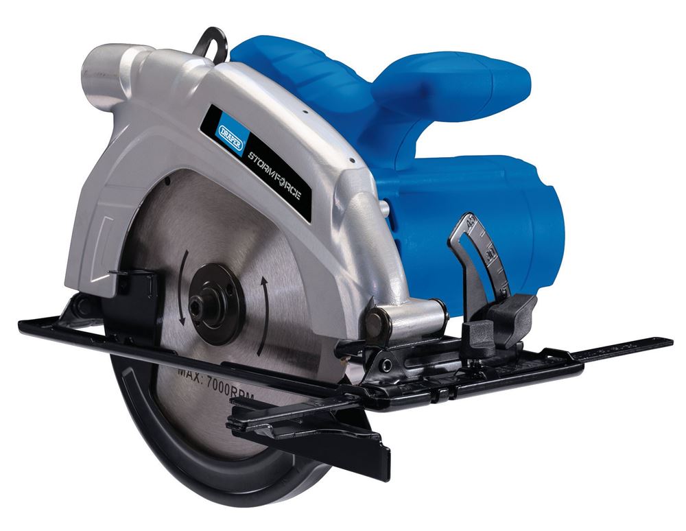 Draper S'FORCE 230V CIRC.SAW 1200W 56786 56786 Circular Saw, 185mm, 1200W