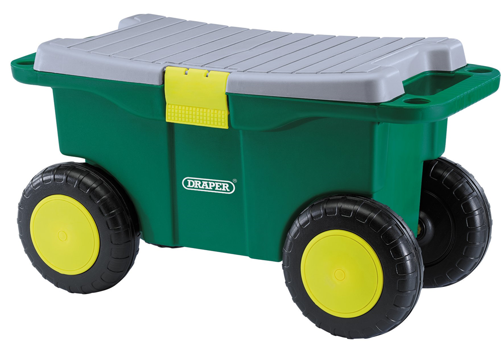 Draper RIGID MOBILE TOOL CART/SEAT 60852 60852 Gardener's Tool Cart and Seat