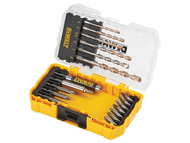 DeWalt DT70712-QZ DT70712 Extreme Masonry Drill Drive Set, 19 Piece