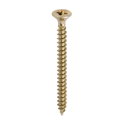 TIMCO Solo Woodscrew PZ3 CSK ZYP 6.0 x 70 Gold Pack 200
