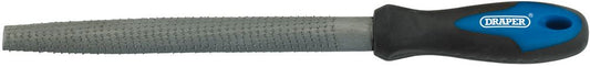 44958 Draper Soft Grip Engineers Half Round Cabinet Rasp, 200mm 8106B Sanding, Filing and Finishing Professional Trade DIY Workshop Garage Use