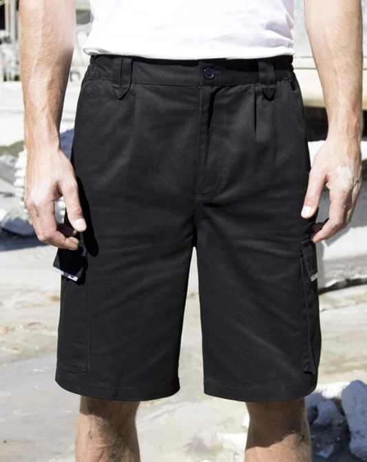 Result Work-Guard Action Shorts RS09X - Black 2XL