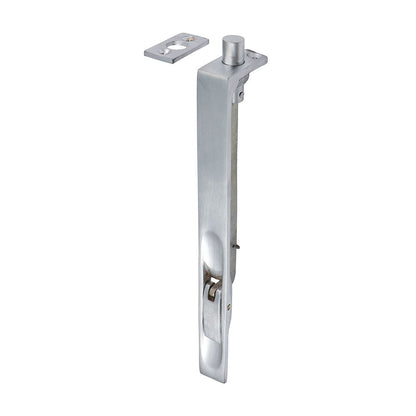 TIMCO Flush Bolt Sat. Chrome 200 x 19mm Pack 1