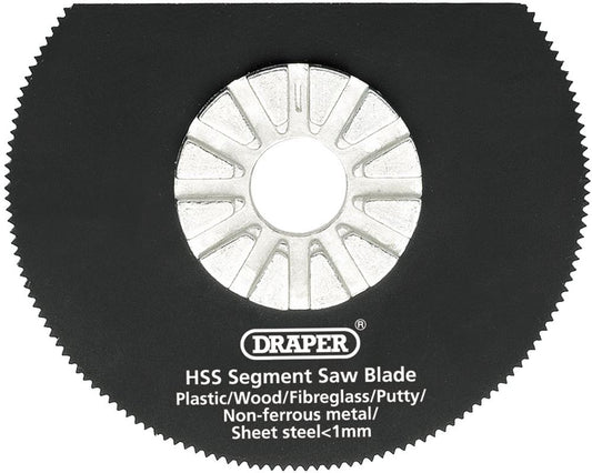 DRAPER 26057 - HSS Segment Saw Blade 63mm Dia. x 18tpi