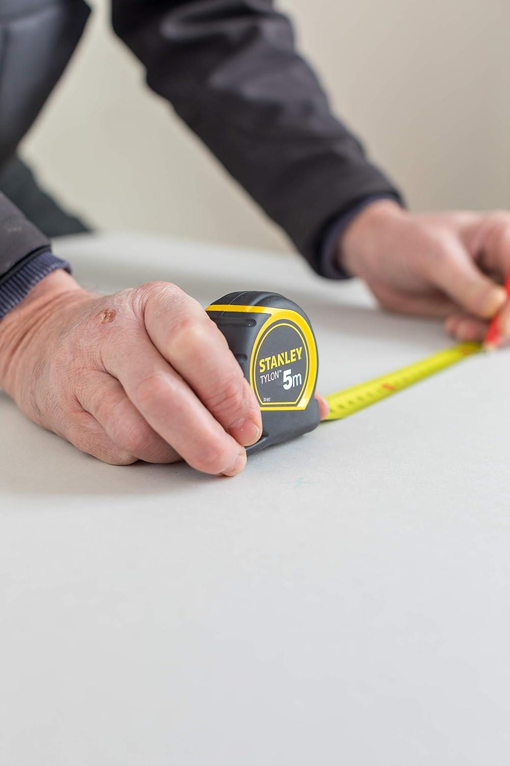 STANLEY 0-30-696 Tylon Pocket Tape 5m/16ft (Width 19mm) Carded