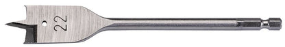 41590 Draper Flat Wood Drill Bit, 22 x 152mm FB100PB Flat Wood Bits Professional Trade DIY Workshop Garage Use