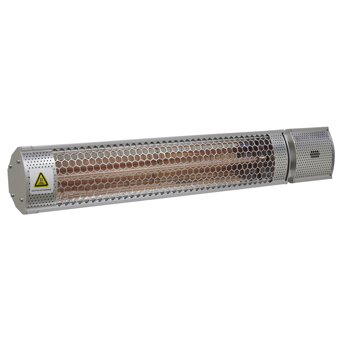 Sealey IWMH2000R High Efficiency Wall Mounting Infrared Short Wave Heater 2000W | 1000/2000W, 230V, Remote Control, Tip-Over Switch